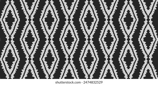 White black line carpet zig zag , Ethnicity botanical fashion colorful drawing beautiful textile ornamental ogee endless ornament seamless trendy endless pattern illustration stripe vector print 