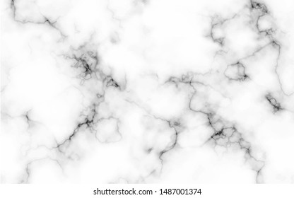 White and black marble texture seamless pattern background. Abstract shiny paper texture background. can be used wallpaper decoration elements. pattern swatches included in file. - Vector