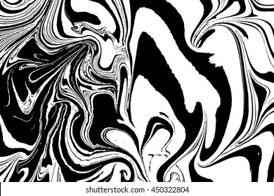 White and black marble texture vector background. 