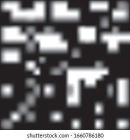 White and black mesh background