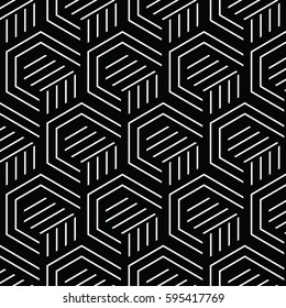 white and black pattern,background line geometric,modern stylish texture,vector