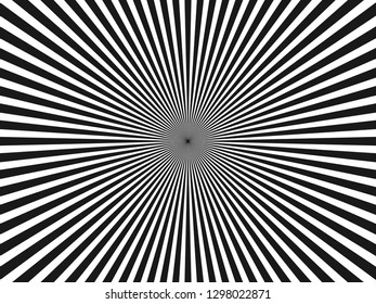 Op Art Burst Stock Illustration 318416882