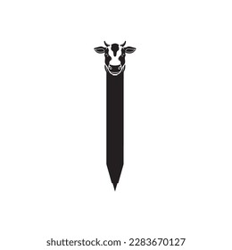 Pluma Set realista blanco y negro. Ilustración vectorial. Plantilla para estatización de marca de mordazas e identidad corporativa.