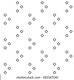 White and black seamless geometric pattern. Geometric simple print. Abstract vector repeating texture.