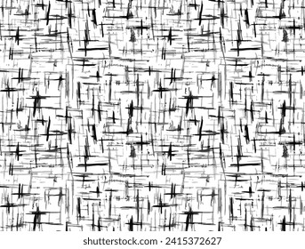 White and black seamless pattern with glitter foil textured lines. Abstract artistic background. Bright shiny illustration for fabric design, wallpaper, decorative paper, web