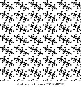 White and black shapes for abstract background pattern