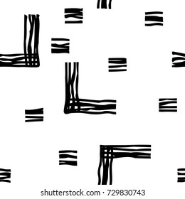 white black striped seamless square pattern