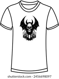 white and black t- shirt , text design shirt free download