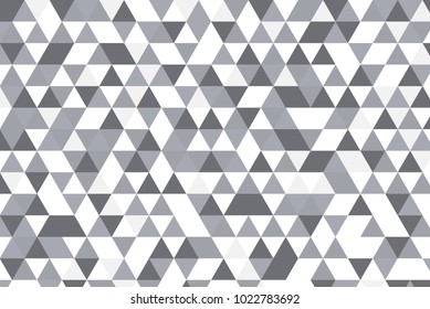 white black texture geometric background made of triangles.