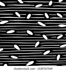 White and black vector. Grunge background. Abstract brush pattern.