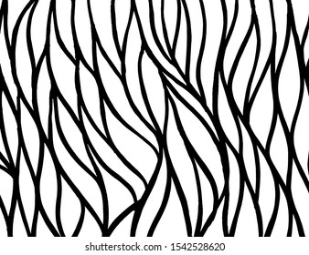 White and black vector. Grunge background. Abstract brush pattern.