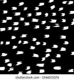 White and black vector. Grunge background. Abstract brush pattern.