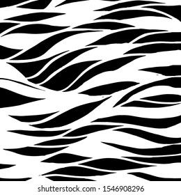 White and black vector. Grunge background. Abstract brush pattern.