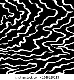 White and black vector. Grunge background. Abstract brush pattern.