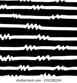 White and black vector. Grunge background. Abstract brush pattern.