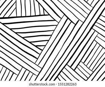 White and black vector. Grunge background. Abstract brush pattern.