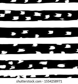 White and black vector. Grunge background. Abstract brush pattern.