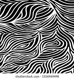 White and black vector. Grunge background. Abstract brush pattern.