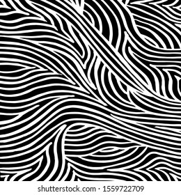 White and black vector. Grunge background. Abstract brush pattern.