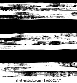 White and black vector. Grunge background. Abstract brush pattern.