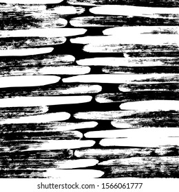 White and black vector. Grunge background. Abstract brush pattern.