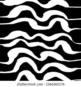 White and black vector. Grunge background. Abstract brush pattern.