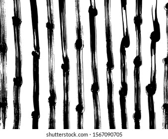White and black vector. Grunge background. Abstract brush pattern.