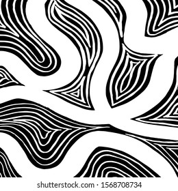 White and black vector. Grunge background. Abstract brush pattern.