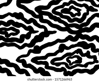 White and black vector. Grunge background. Abstract brush pattern.