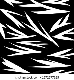 White and black vector. Grunge background. Abstract brush pattern.