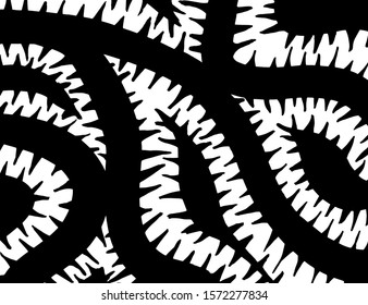 White and black vector. Grunge background. Abstract brush pattern.