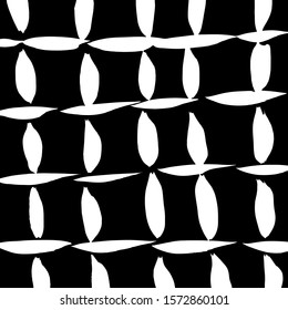 White and black vector. Grunge background. Abstract brush pattern.