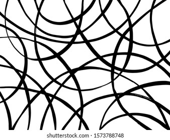White and black vector. Grunge background. Abstract brush pattern.