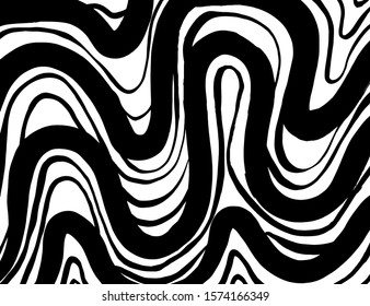 White and black vector. Grunge background. Abstract brush pattern.