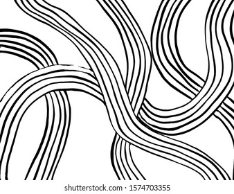 White and black vector. Grunge background. Abstract brush pattern.