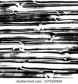 White and black vector. Grunge background. Abstract brush pattern.