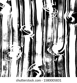 White and black vector. Grunge background. Abstract brush pattern.