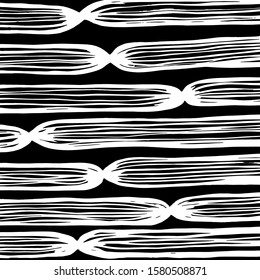 White and black vector. Grunge background. Abstract brush pattern.