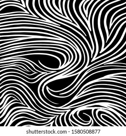 White and black vector. Grunge background. Abstract brush pattern.