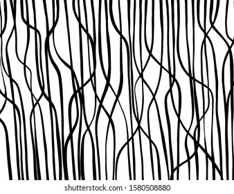 White and black vector. Grunge background. Abstract brush pattern.