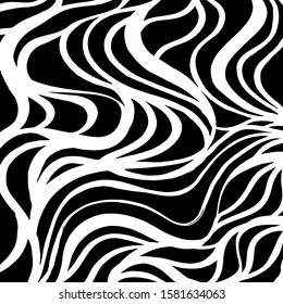White and black vector. Grunge background. Abstract brush pattern.