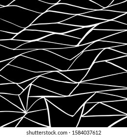 White and black vector. Grunge background. Abstract brush pattern.