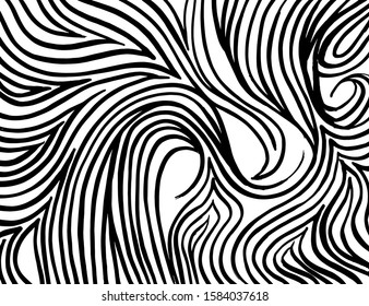 White and black vector. Grunge background. Abstract brush pattern.