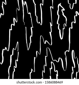 White and black vector. Grunge background. Abstract brush pattern.