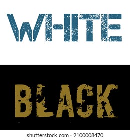 logotipo vectorial blanco y negro