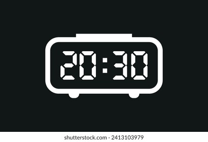White and black wall office clock icon set. Vector design template portrait. Mock-up for branding and advertising isolated on transparent background.colorful watches