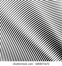 White and black wave stripes texture pattern for graphic design material wallpaper background. Random lines. Vector illustration