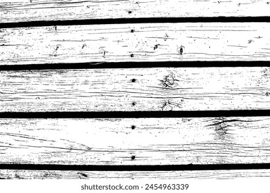 White black wood texture vector overlay texture. Old wood texture flat surface. Real wooden surface background bark. Top view plank. 