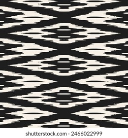 White black zigzag border geometric , Ethnicity botanical fashion colorful drawing beautiful textile ornamental ogee endless ornament seamless trendy endless pattern illustration stripe vector print