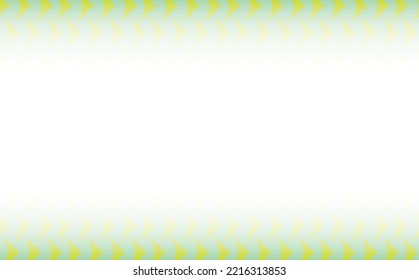 White Blank Background With Arrow Head Pattern Within Green Background As The Frame.